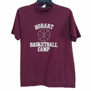 VTG 80's Hobart basketball graphic tee